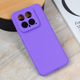 Silikonska futrola Teracell Giulietta - Xiaomi 14 mat ljubicasta.