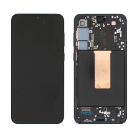 LCD displej (ekran) - Samsung S916B/Galaxy S23 Plus + touchscreen + frame Grey Service Pack ORG/GH82-30476E.