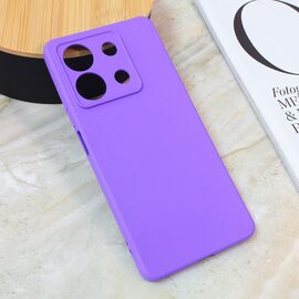 Silikonska futrola Teracell Giulietta - Xiaomi Redmi Note 13 5G (EU) mat ljubicasta.