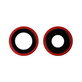 Staklo kamere - Iphone 11 komplet crveno OEM.