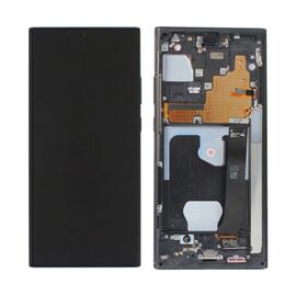 LCD displej (ekran) - Samsung N985F/Samsung N980 Galaxy Note 20 Ultra + touchscreen + frame black (crni) OLED.