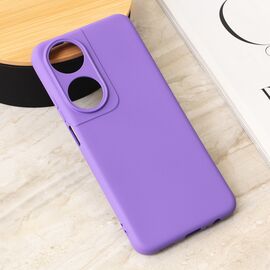 Silikonska futrola Teracell Giulietta - Huawei Honor X7b mat ljubicasta.