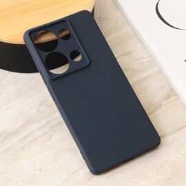 Silikonska futrola Teracell Giulietta - Xiaomi Redmi Note 13 Pro 4G (EU) mat tamno plava.