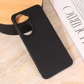 Silikonska futrola Teracell Giulietta - Huawei Nova 12 SE mat crna.