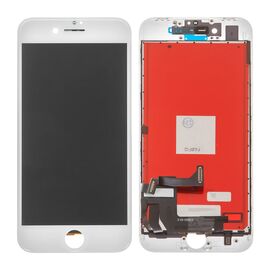 LCD displej (ekran) - iPhone 8 + touchscreen white (beli) APLONG OEM Changed Glass.