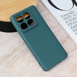 Silikonska futrola Teracell Giulietta - Xiaomi 14T Pro mat zelena.