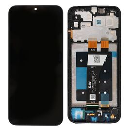 LCD displej (ekran) - Samsung A146P/Galaxy A14 5G (GH81-23640A) + touchscreen + frame black (crni) FULL ORG-SP.
