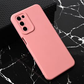 Silikonska futrola Teracell Giulietta - Oppo A55 5G mat tamno roze.