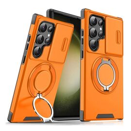 Futrola CamShield Ring stand - Samsung Galaxy S23 Ultra narandzasta.