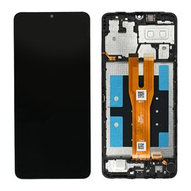 LCD displej (ekran) - Samsung A065 Galaxy A06 (GH81-26440A) + touchscreen + frame black (crni) FULL ORG-SP.