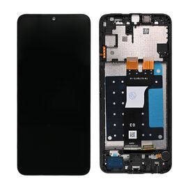LCD displej (ekran) - Samsung A057/Galaxy A05s (GH81-24364A) + touchscreen + frame black (crni) FULL ORG-SP.
