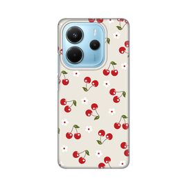 Silikonska futrola PRINT - Xiaomi Redmi Note 14 4G (SRB) Cherry and Flowers.