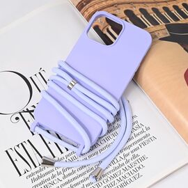 Futrola Crossbody - iPhone 13 Pro Max 6.7 ljubicasta.