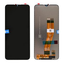 LCD displej (ekran) - Samsung A025/Galaxy A02s (GH81-20181A) (161mm) + touchscreen black (crni) FULL ORG-SP.
