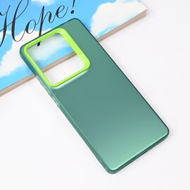 Futrola providna - Xiaomi Redmi Note 14s zelena.