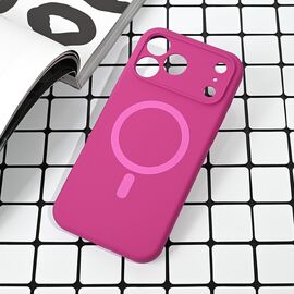 Futrola Magsafe Pure color - iPhone 17 Pro Max 6.9 tamno pink.