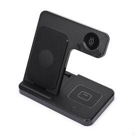 Desktop drzac - mobilni telefon Z5G 3u1 (wireless punjac za mobilni telefon, slusalice i Samsung smart watch).