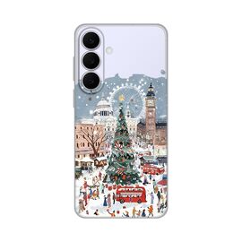 Silikonska futrola PRINT Skin - Samsung S731B Galaxy S25 Fe Christmas Town.