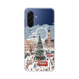 Silikonska futrola PRINT Skin - Samsung A175 Galaxy A17 Christmas Town.