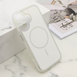 Futrola AMBER RING MagSafe - iPhone 17 bela (MS).