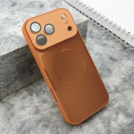 Futrola COLOR METAL MagSafe II - iPhone 17 Pro Max (6.9) narandzasta (MS).