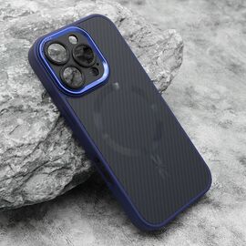 Futrola CARBON MagSafe - iPhone 16 Pro (6.3) plava (small camera) (MS).