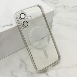Futrola CAMERA PROTECT MagSafe - iPhone 16 (6.1) srebrna (MS).
