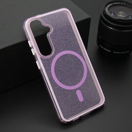 Futrola CRYSTAL MagSafe - Samsung S921 Galaxy S24 5G ljubicasta (MS).