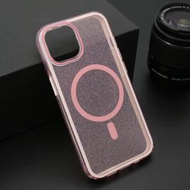 Futrola CRYSTAL MagSafe - iPhone 13 (6.1) roze (MS).