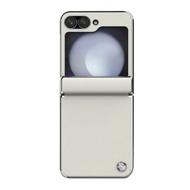 Futrola Nillkin Cam Shield Leather Case - Samsung F741B/F761B Galaxy Z Flip 6 5G/Z Flip 7 FE 5G bela (MS).