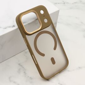 Futrola SILKY MagSafe II - iPhone 17 Pro braon (MS).