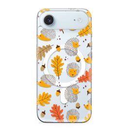 Futrola silikonska print MagSafe - iPhone 17 Air leaves (MS).