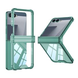 Futrola Transparent COLOR LINE - Samsung F751B Galaxy Z Flip 7 5G zelena (GKK case) (MS).