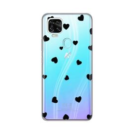 Silikonska futrola PRINT Skin - A1 Alpha 20+ Hearts.
