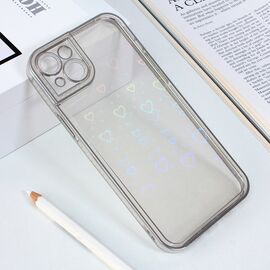 Futrola Heart IMD - iPhone 14 Plus srebrna.