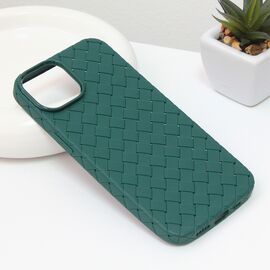 Futrola Weave case - iPhone 14 zelena.