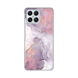 Silikonska futrola PRINT - Huawei Honor X8 Pink Marble.