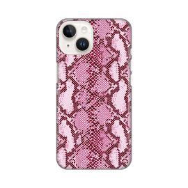 Silikonska futrola PRINT - iPhone 14 Pink Snake.