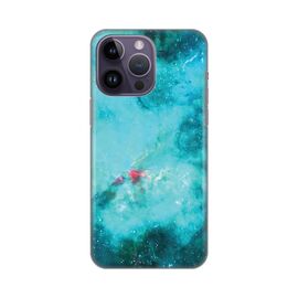 Silikonska futrola PRINT - iPhone 14 Pro Max 6.7 Marbel Sky.