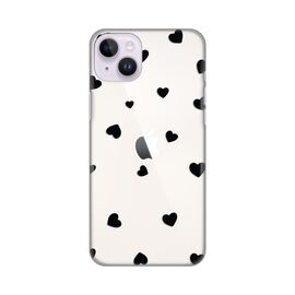 Silikonska futrola PRINT Skin - iPhone 14 Plus Hearts.