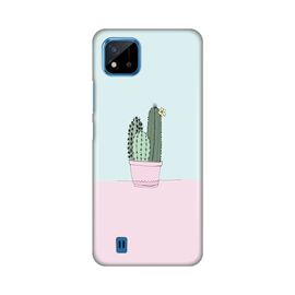 Silikonska futrola PRINT - Realme C11 2021/C20 Cactus.