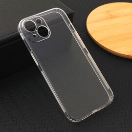 Silikonska futrola Ultra Thin with pluggy - iPhone 15 Transparent.