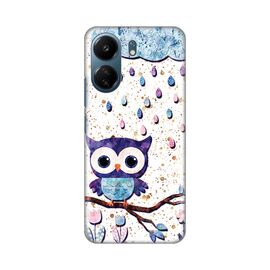 Silikonska futrola PRINT Skin - Xiaomi Redmi 13C Owl.