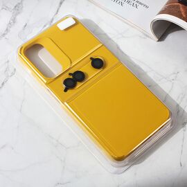 Futrola Colorful and Camera glass - Samsung Galaxy A34 5G 5G zuta.