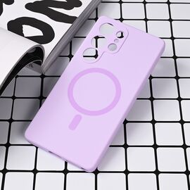 Futrola Magsafe Pure color - Samsung S938 Galaxy S25 Ultra lila.