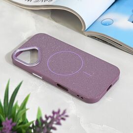 Futrola Magsafe Sparkle Dust - iPhone 17 6.3 ljubicasta.