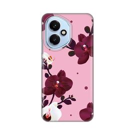 Silikonska futrola PRINT Skin - Huawei Honor 400 Pink Orchid.