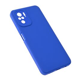 Silikonska futrola Teracell Giulietta - Xiaomi Redmi Note 10/Redmi Note 10S mat plava.