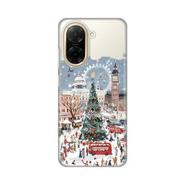 Silikonska futrola PRINT Skin - Xiaomi Redmi A5(173mm) Christmas Town.
