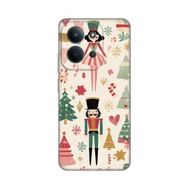 Silikonska futrola PRINT - Xiaomi Redmi 15C 4G Vintage Christmas.